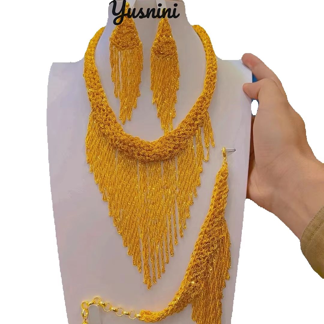 Women Accessories Dubai - New Dubai 24K Gold Plated Bridal
