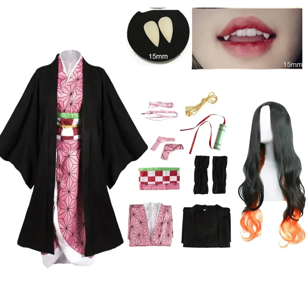 Anime  Kamado Nezuko Cosplay C - Women'S Vacation Accessories 评论和价格