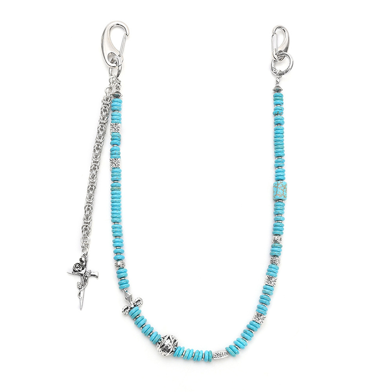 Boho Punk Jean Chain Handmade  - Women Accessories Pk 评论和价格