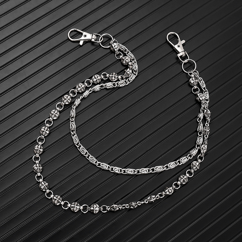 Trendy Hip Hop Double Layer Je - Women Accessories Pk 评论和价格