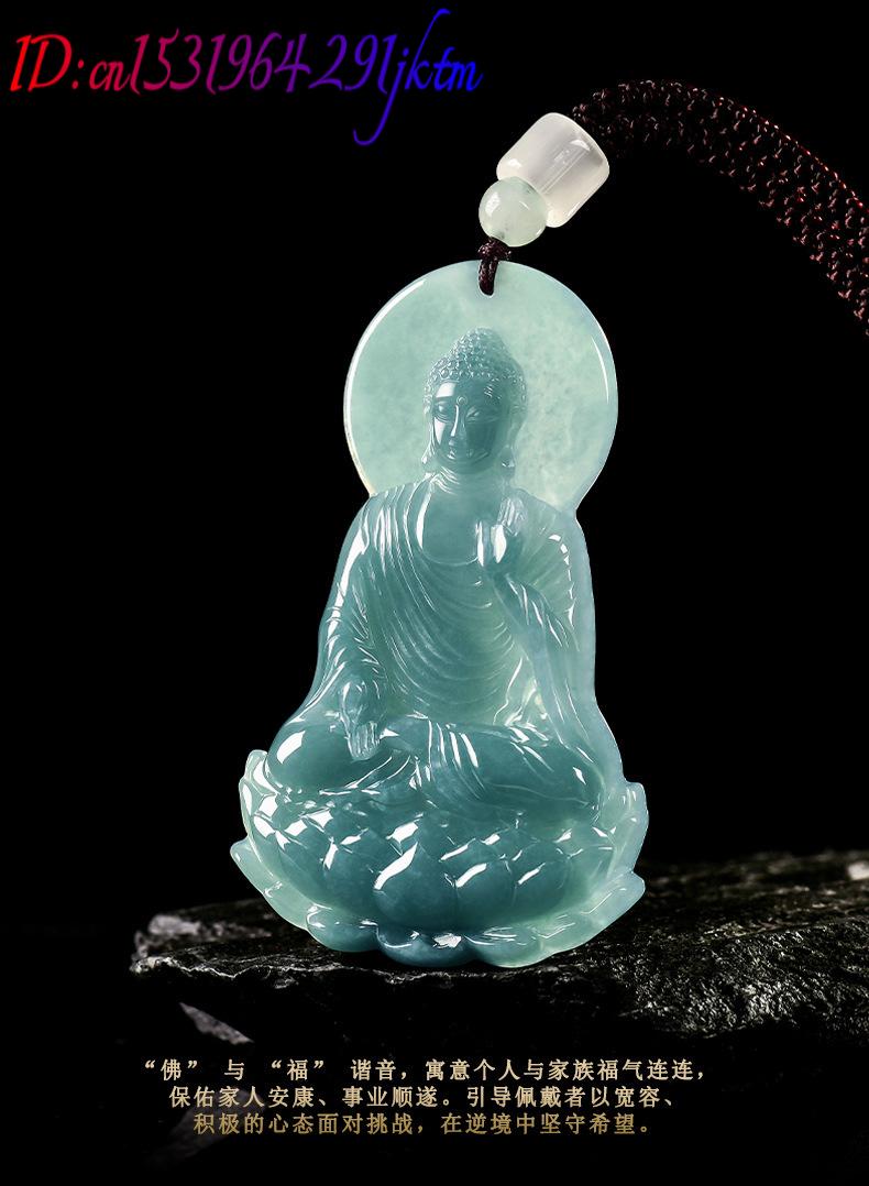 Natural Burmese Jadeite Buddha - Woman Accessory 评论和价格