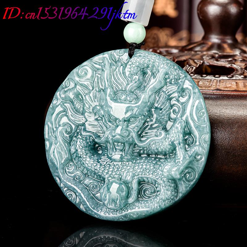 Burmese Jadeite Dragon Pendant - Woman Accessory 评论和价格