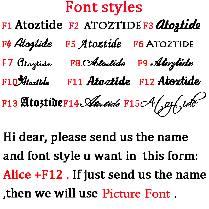 Atoztide Personalized Custom N - Women Accessories Name 评论和价格