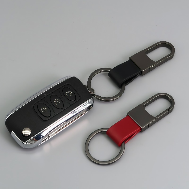 Fashion Leather Keychains Cust - Women Accessories Logo 评论和价格
