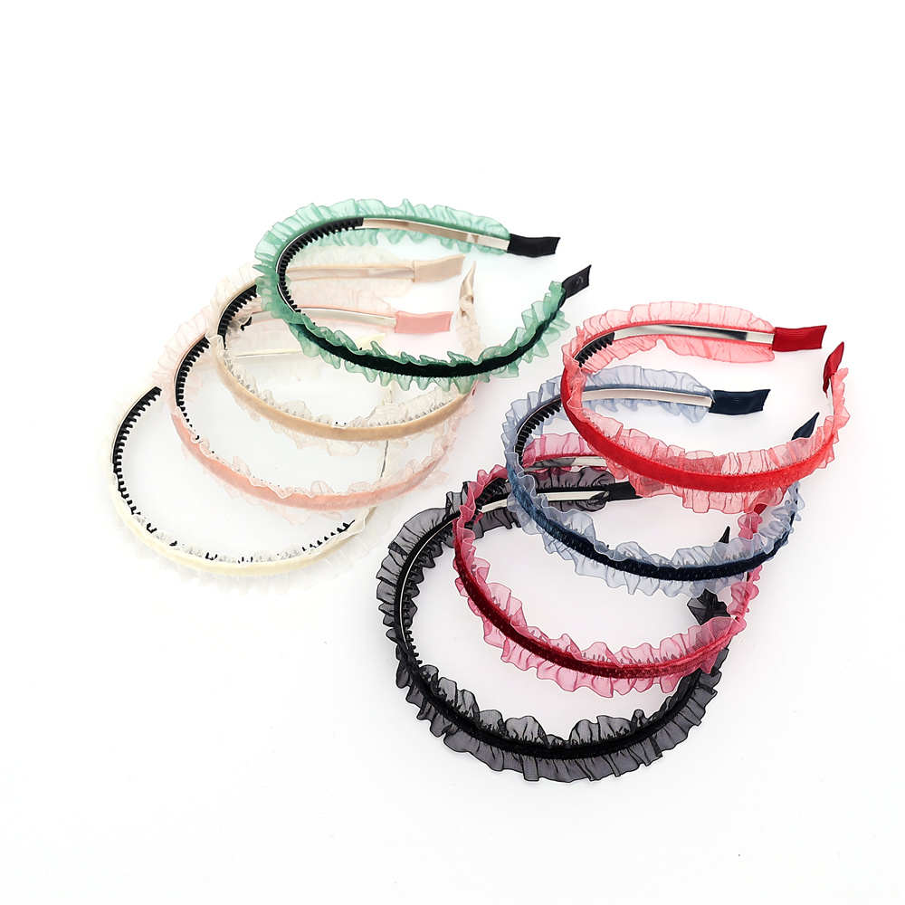 A17 Fashion New ruffle velvet  - Hair Tie Velvet 评论和价格