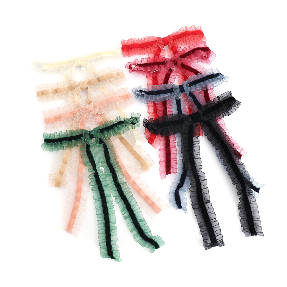 A17 Fashion New ruffle velvet  - Hair Tie Velvet 评论和价格