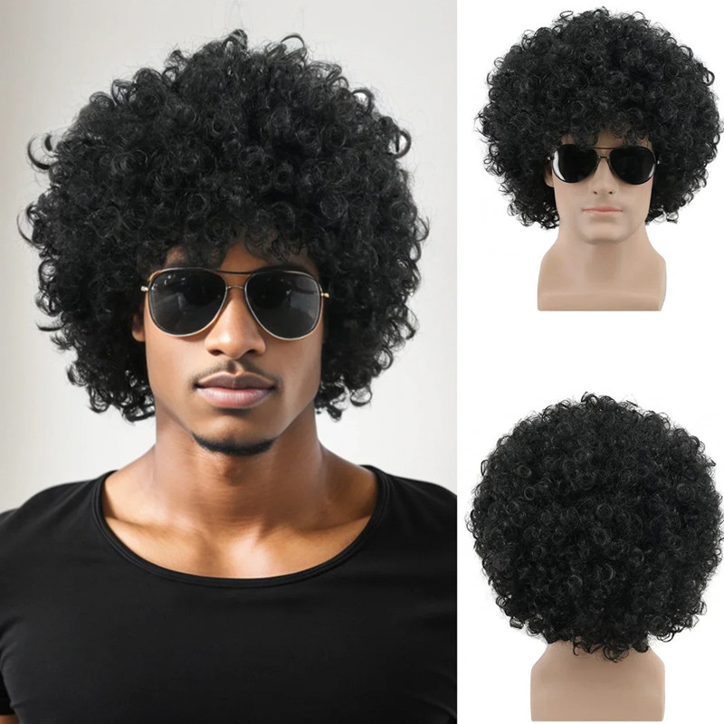Unisex Big Curly Afro Wig - 3  - Women'S Accessories In The 70S 评论和价格