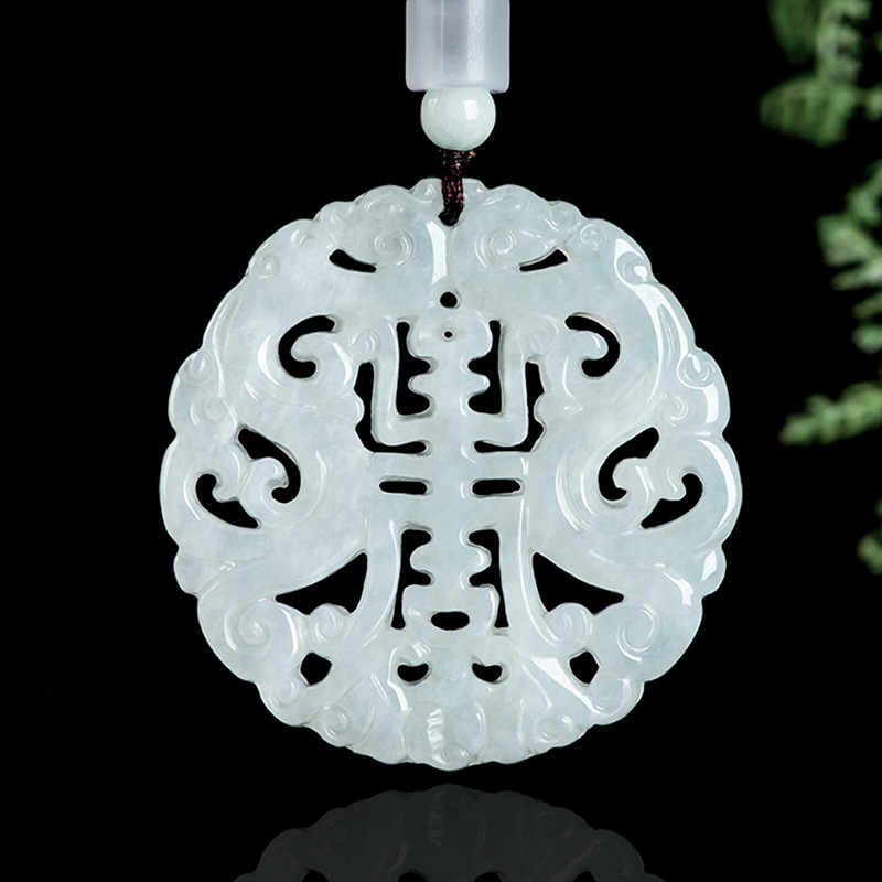 Burmese Jadeite Dragon Pendant - Woman Accessory 评论和价格