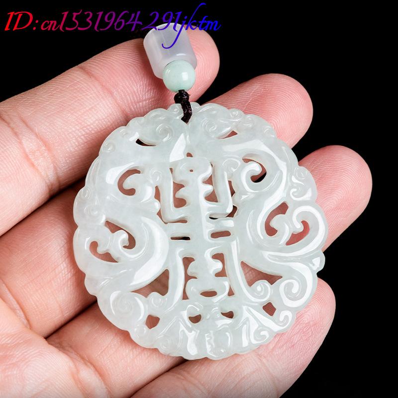 Burmese Jadeite Dragon Pendant - Woman Accessory 评论和价格