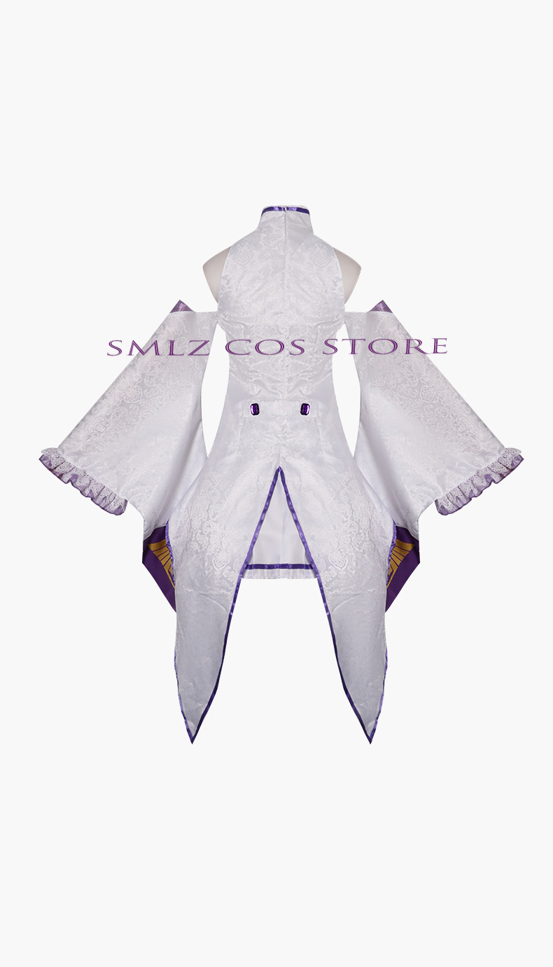 Emilia Cosplay Anime Re Zero K - Women'S Anime Accessories 评论和价格