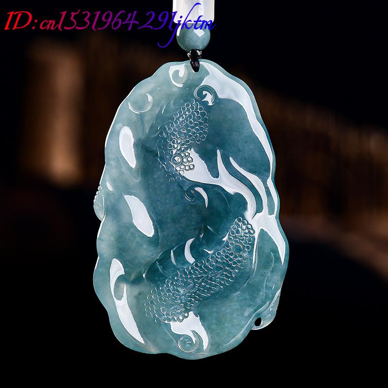 Natural Burmese Jadeite Dragon - Woman Accessory 评论和价格