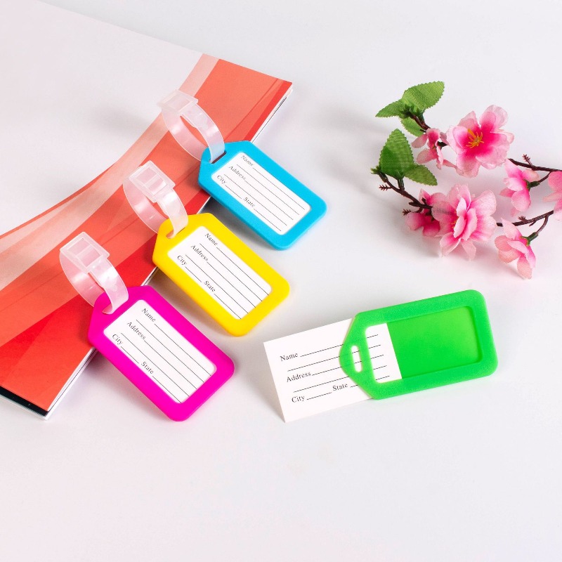 5PCS Luggage Tag Boarding Ship - Women Accessories Name 评论和价格
