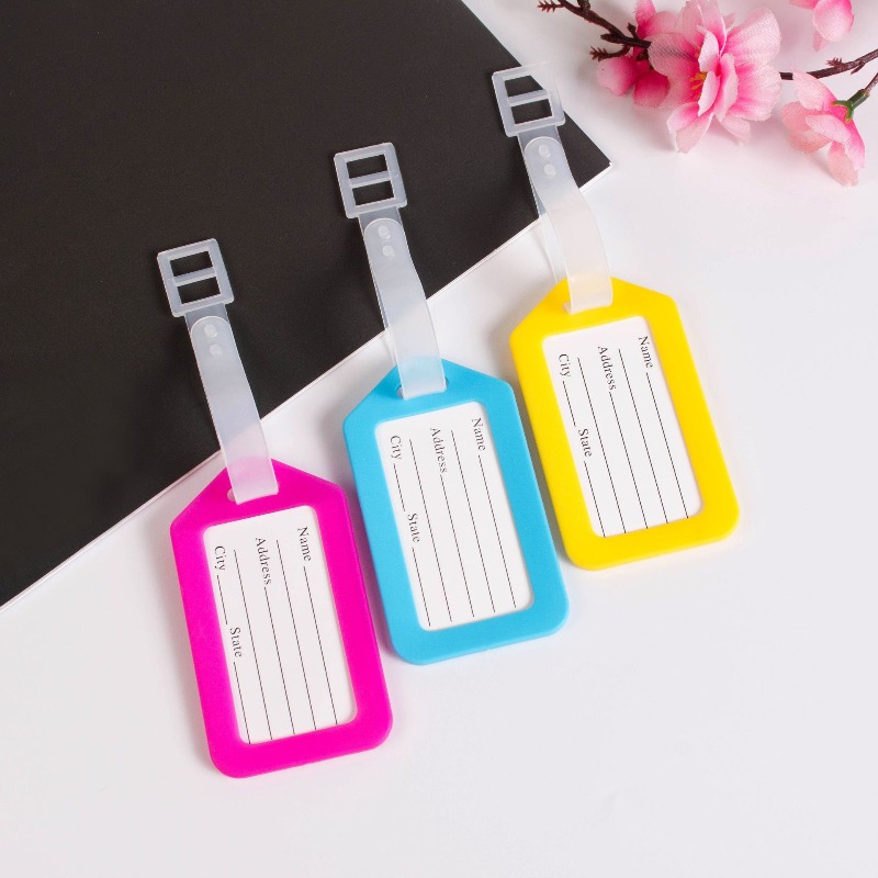 5PCS Luggage Tag Boarding Ship - Women Accessories Name 评论和价格