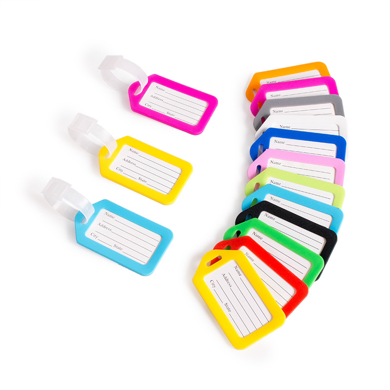 5PCS Luggage Tag Boarding Ship - Women Accessories Name 评论和价格