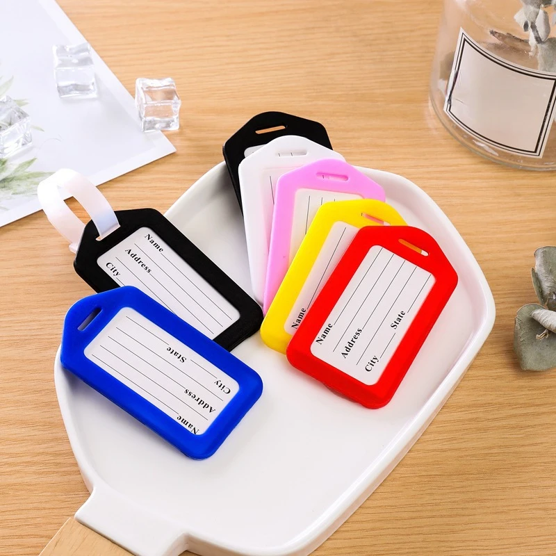 5PCS Luggage Tag Boarding Ship - Women Accessories Name 评论和价格