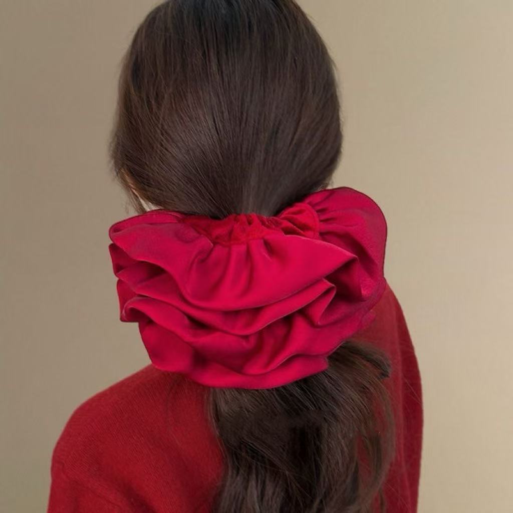 Velvet Oversized Scrunchies -  - Hair Tie Velvet 评论和价格