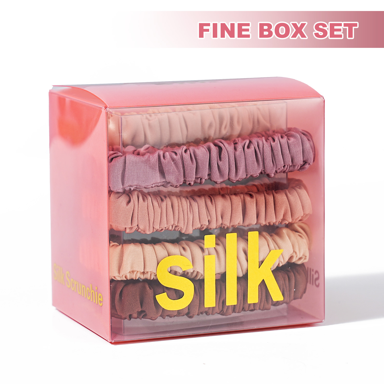 8PCS/Set 100% Pure Mulberry Si - Hair Tie Velvet 评论和价格