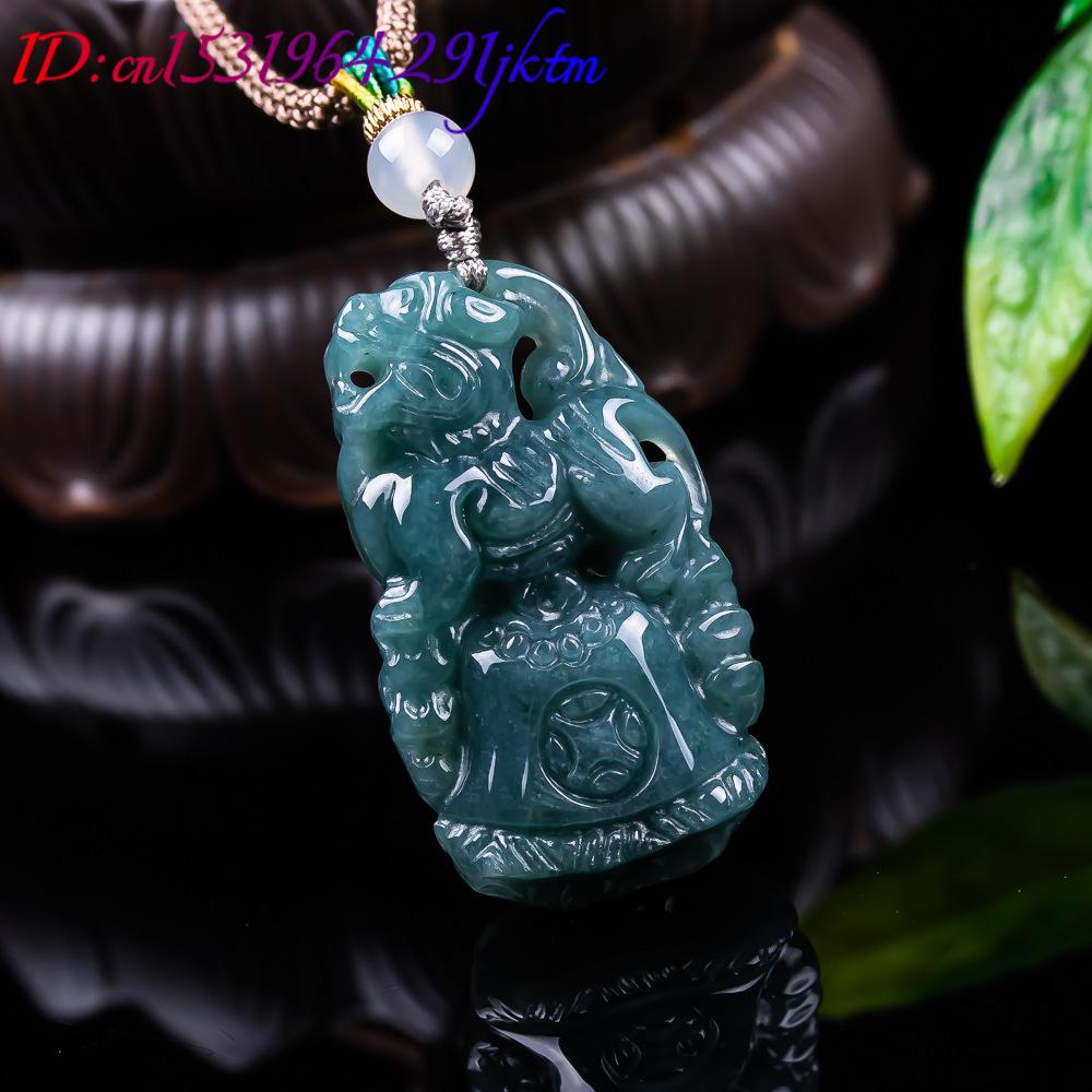 Burmese Jadeite Pixiu Pendant  - Woman Accessory 评论和价格