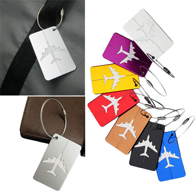 New Fashion Luggage Tags Alumi - Women Accessories Name 评论和价格