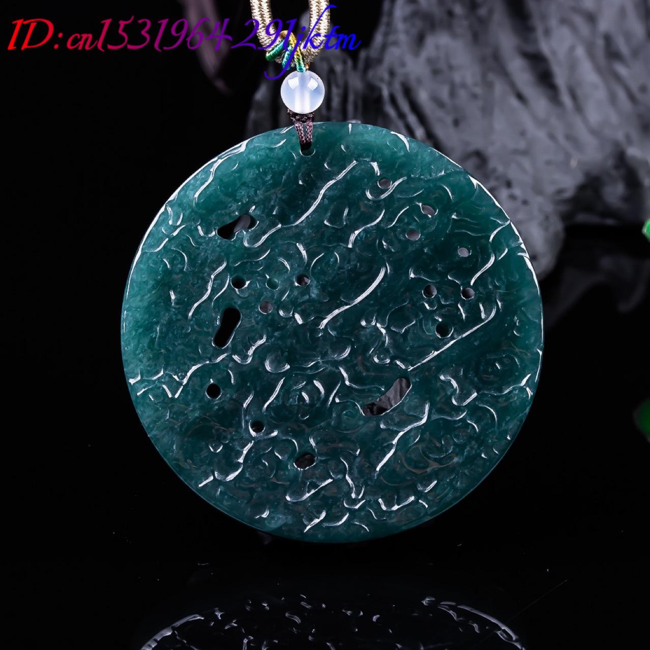 Burmese Jadeite Dragon Pendant - Woman Accessory 评论和价格