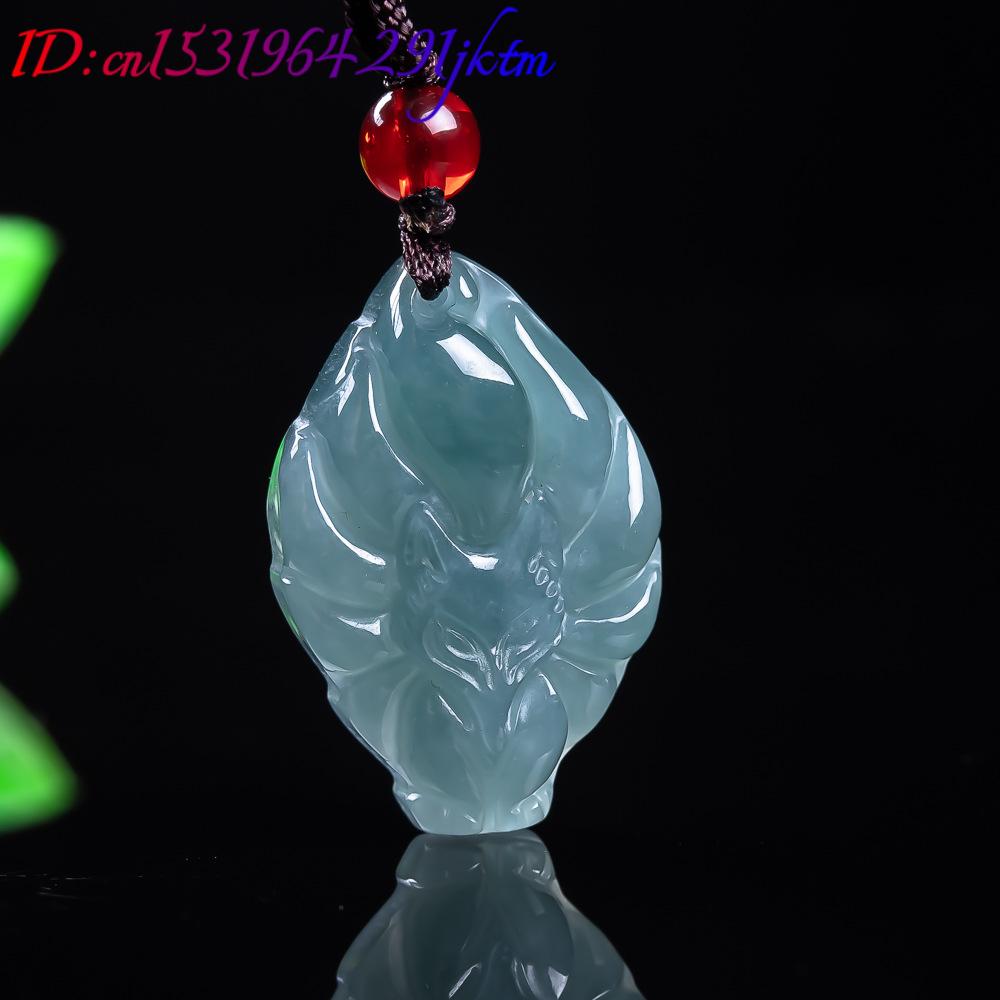 Natural Burmese Jadeite Fox Pe - Woman Accessory 评论和价格