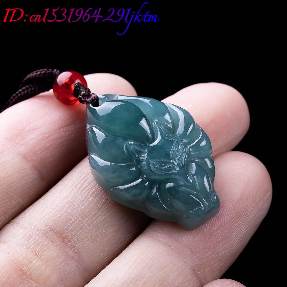 Natural Burmese Jadeite Fox Pe - Woman Accessory 评论和价格