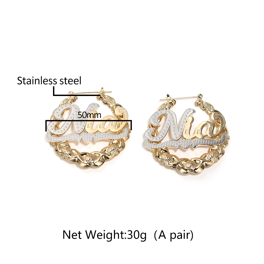 Uwin Custom Name Letters XO Ea - Women Accessories Name 评论和价格