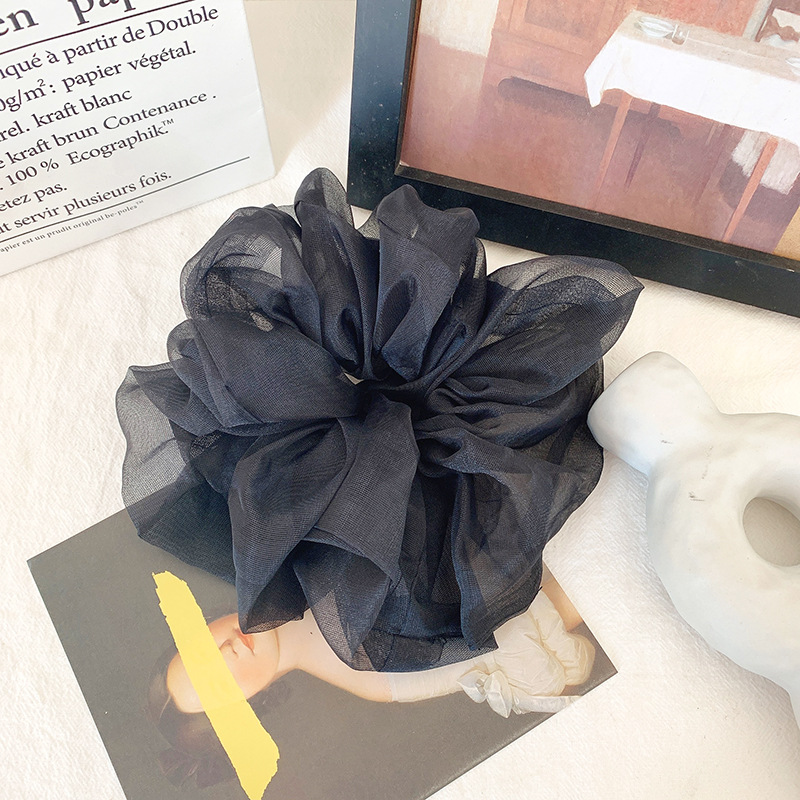 2022 Summer Organza Scrunchies - Hair Tie Velvet 评论和价格