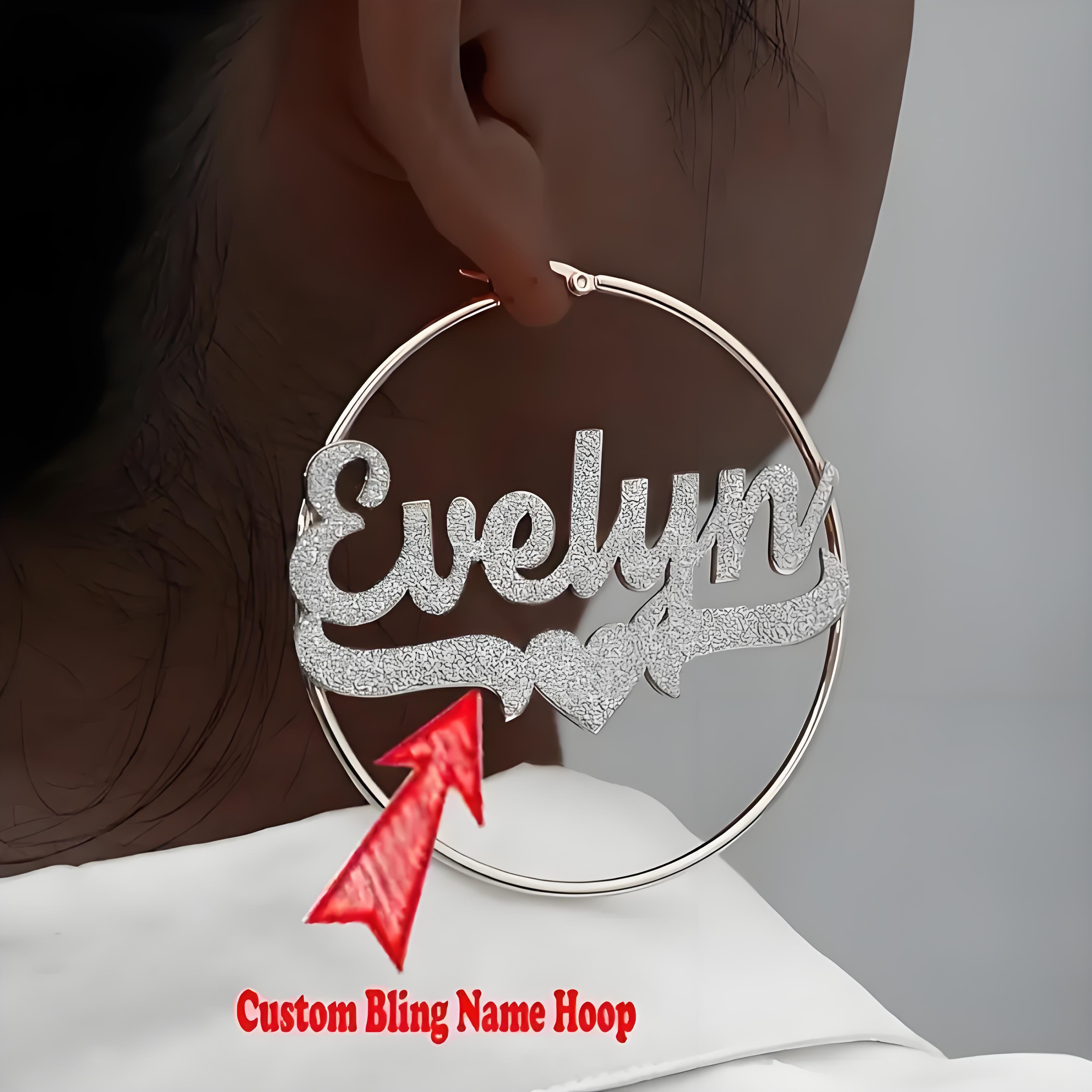 Personalized Sandblasted Name  - Women Accessories Name 评论和价格