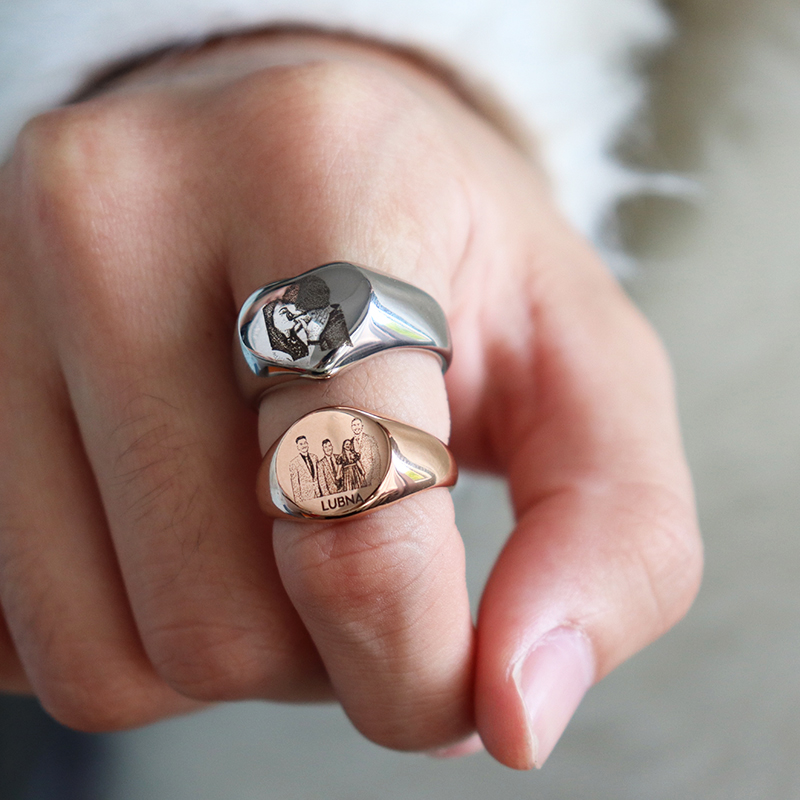 Custom Engraved Picture Logo N - Women Accessories Logo 评论和价格