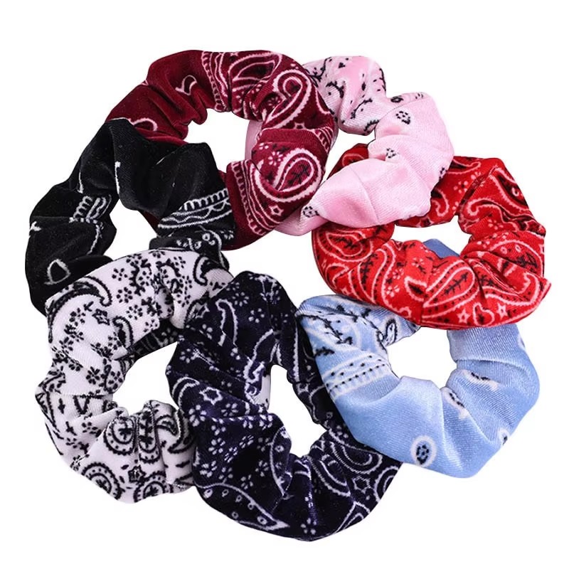 3PCS/4PCS/7PCS Velvet Paisley  - Hair Tie Velvet 评论和价格