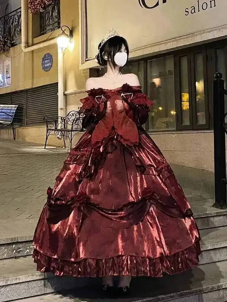 Beauty Princess Dress Red Loli - Women'S Vacation Accessories 评论和价格