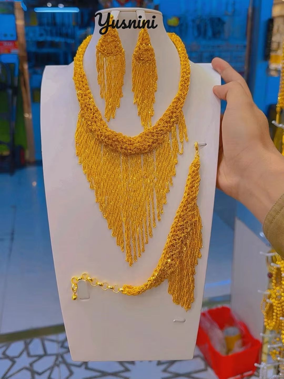 New Dubai 24K Gold Plated Brid - Women Accessories Dubai 评论和价格