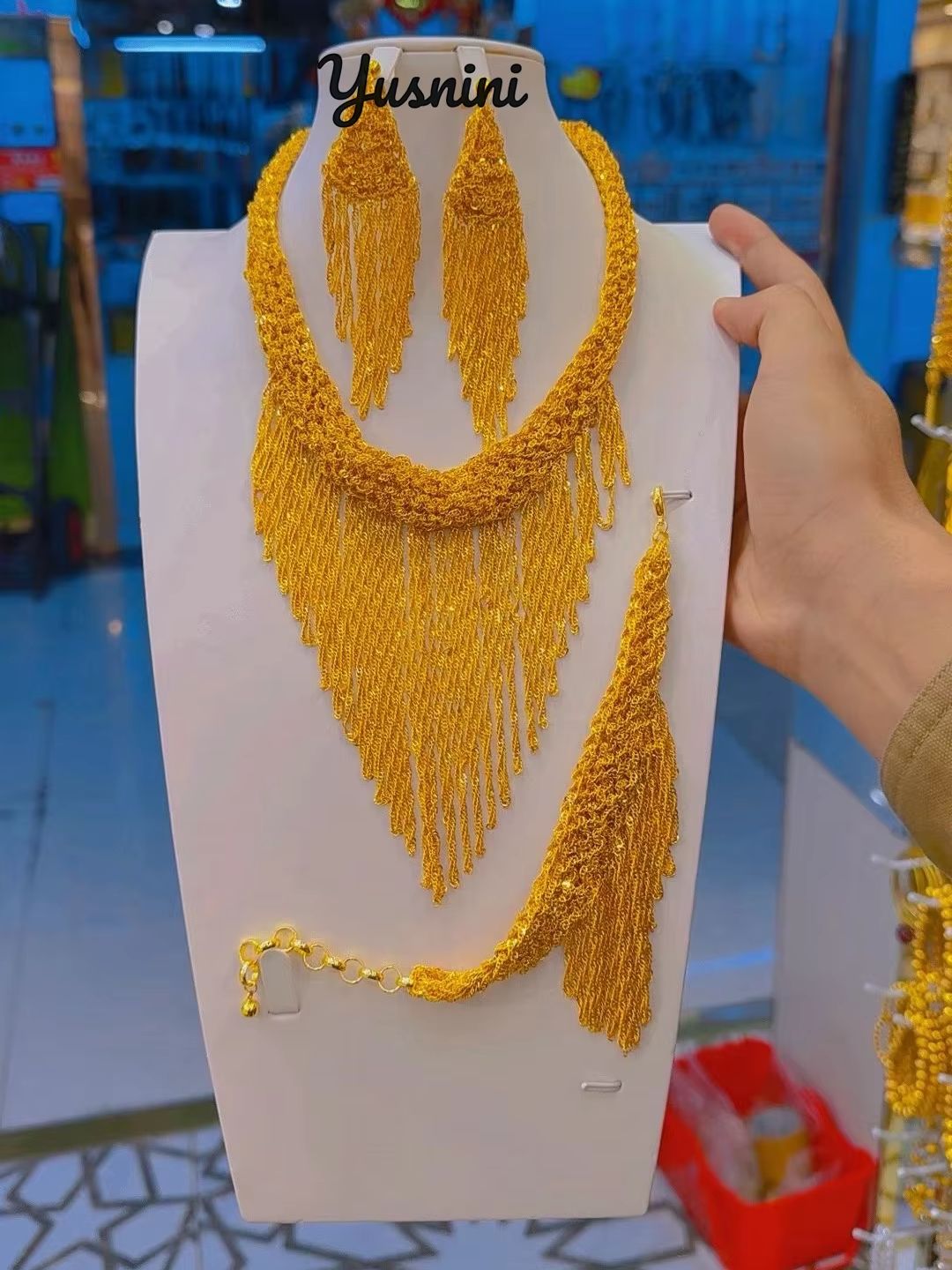 New Dubai 24K Gold Plated Brid - Women Accessories Dubai 评论和价格