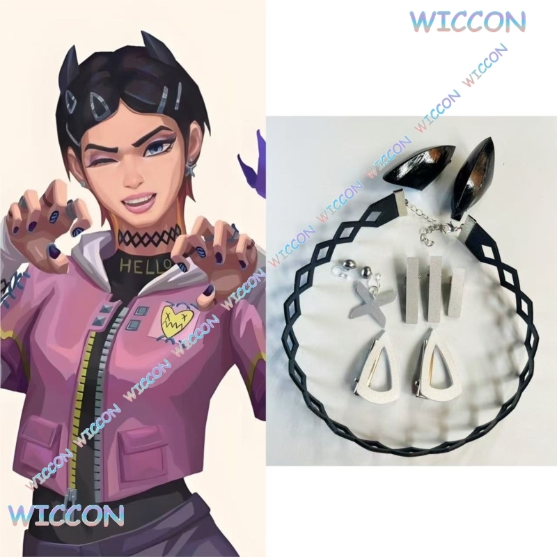 Valorant Clove  Clip Collar Bu - Women Accessories Wholesale 评论和价格