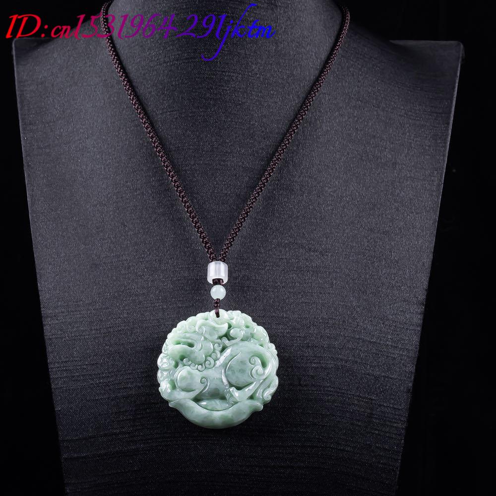 Natural Myanmar Jadeite Pixiu  - Woman Accessory 评论和价格