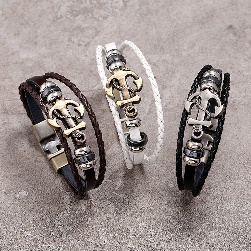 Multi Layered Vintage Leather  - Women Accessories Pk 评论和价格