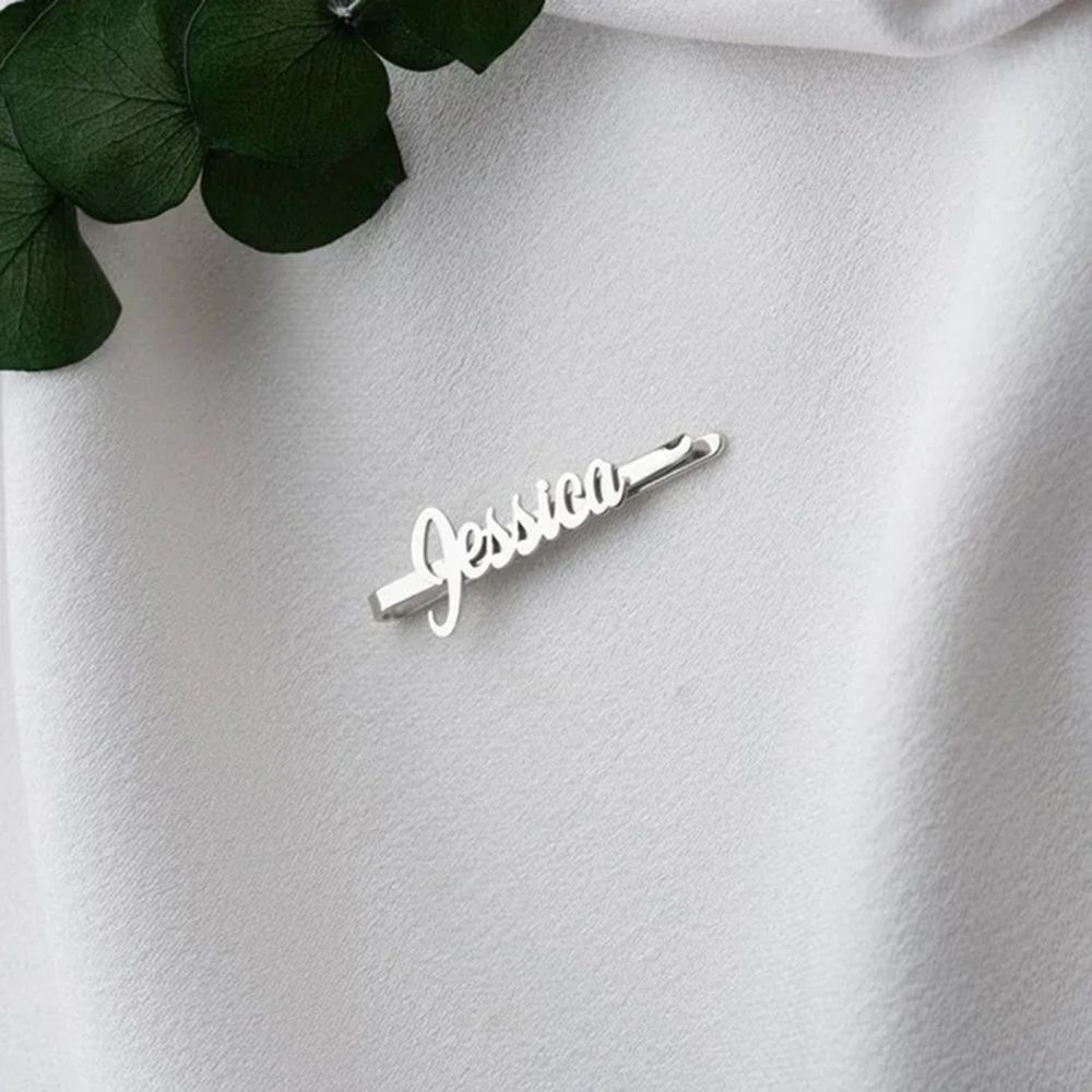 Custom Name Hair Clips Fashion - Women Accessories Name 评论和价格
