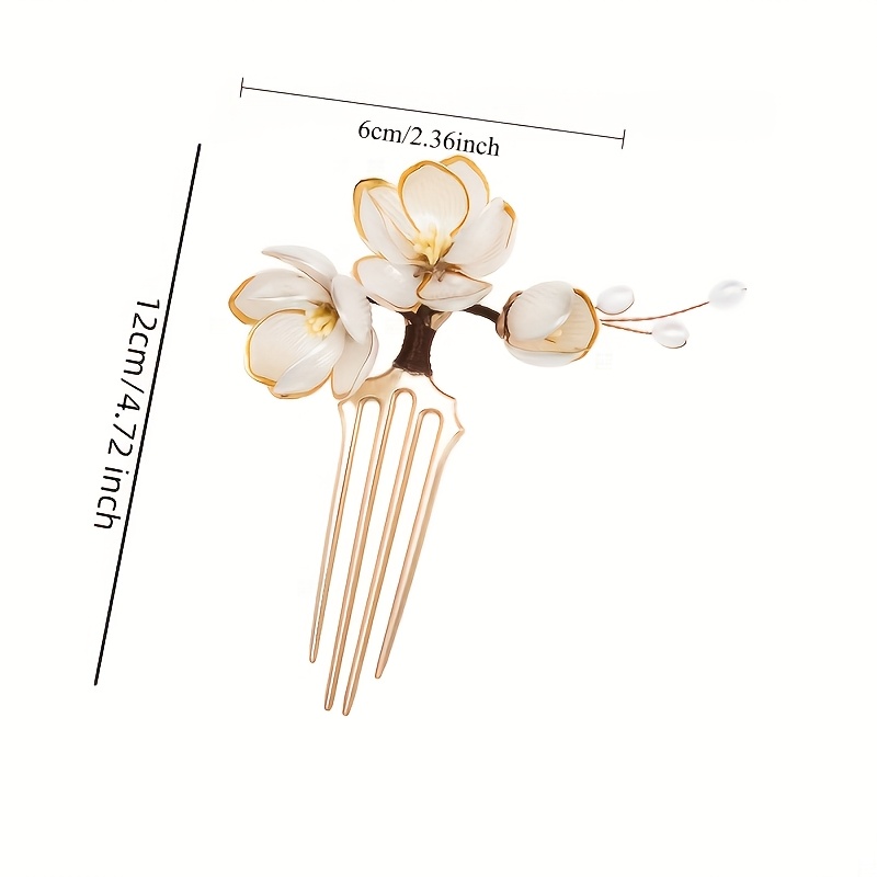 Chinese Style Shell Magnolia F - Women Accessories Wholesale 评论和价格