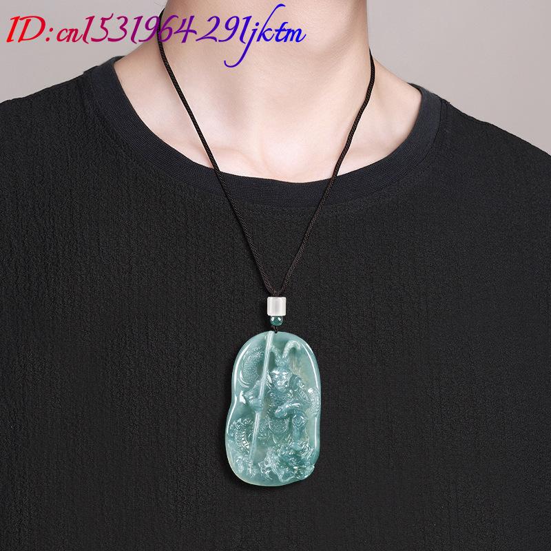 Burmese Jadeite Monkey King Pe - Woman Accessory 评论和价格
