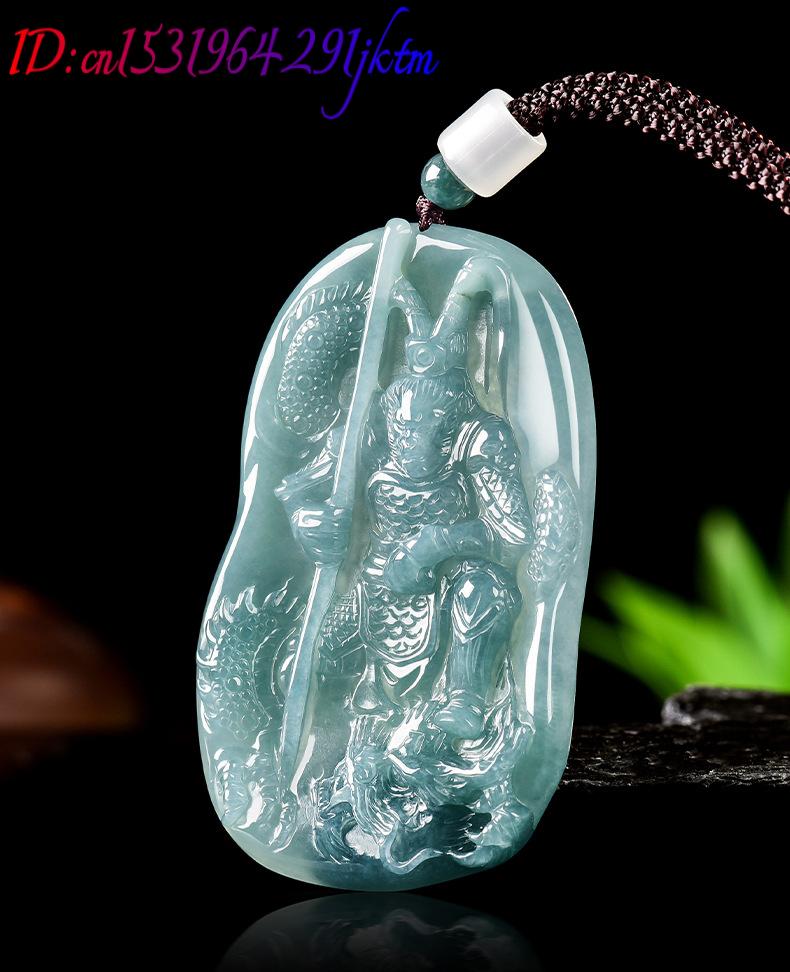 Burmese Jadeite Monkey King Pe - Woman Accessory 评论和价格